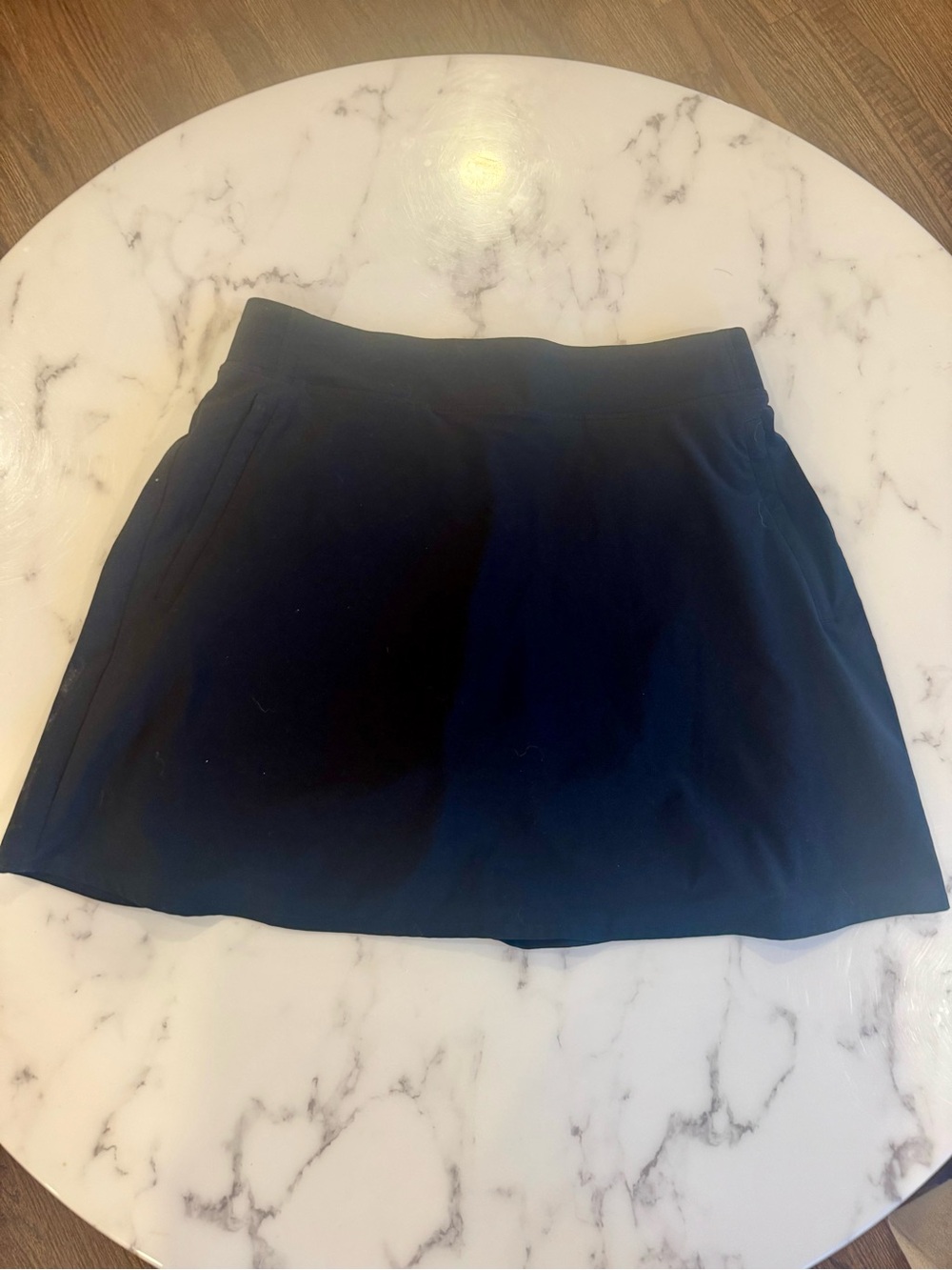 Athleta Black Mini Skort - Athletic A-Line Skirt